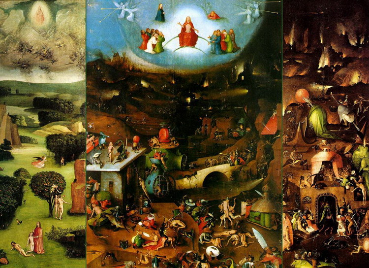 Босх (Bosch; собственно ван Акен, van Aeken) Иероним (Хиеронимус): Страшный суд. Триптих