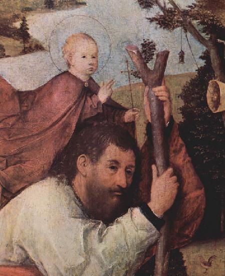 Босх (Bosch; собственно ван Акен, van Aeken) Иероним (Хиеронимус): Св.Христофор. Деталь 2