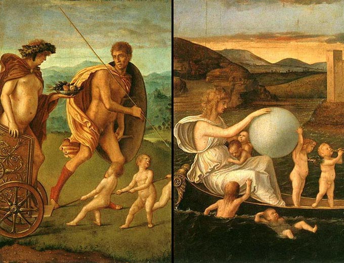 Беллини (Bellini) Джованни, также Джамбеллино : Четыре аллегории. Упорство и Судьба