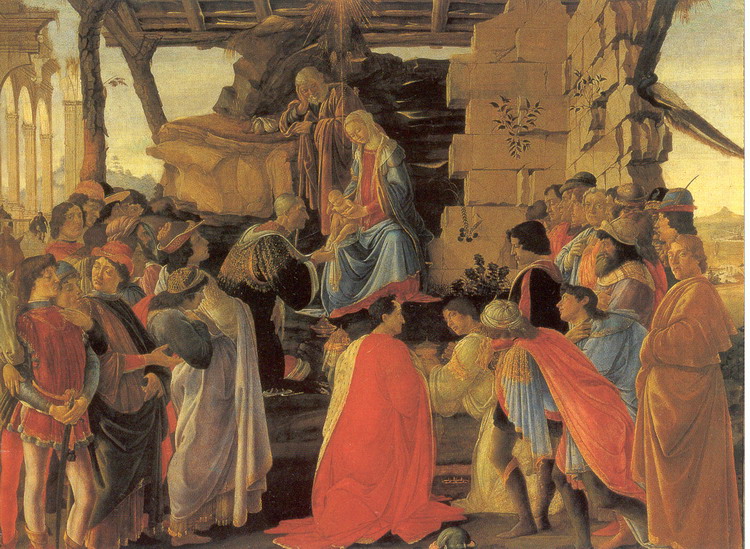 Боттичелли (Botticelli) Сандро (наст. Алессандро Ф: Поклонение волхвов. Вариант
