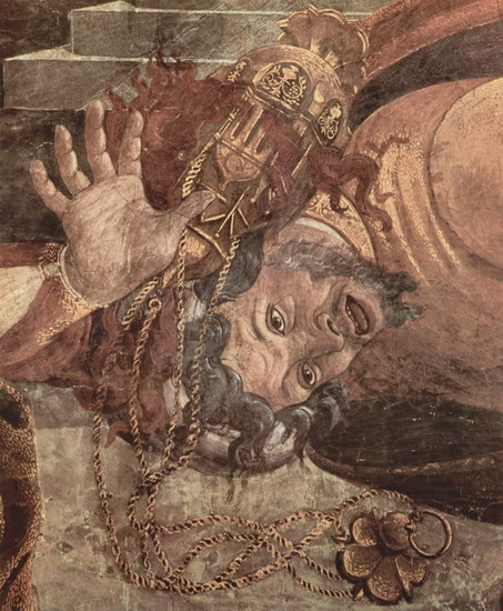 Боттичелли (Botticelli) Сандро (наст. Алессандро Ф: Наказание левитов. Деталь