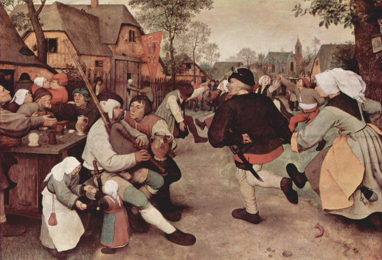Брейгель (Breughel, Brueghel или Bruegel) Питер, С: Крестьянский танец