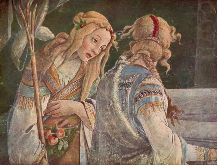 Боттичелли (Botticelli) Сандро (наст. Алессандро Ф: Юность Моисея. Фрагмент