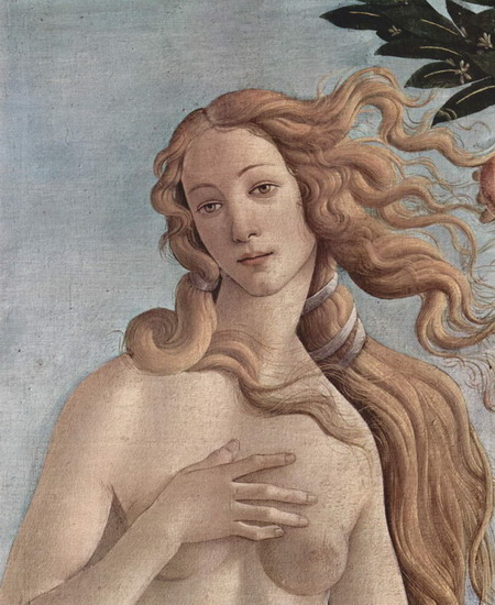 Боттичелли (Botticelli) Сандро (наст. Алессандро Ф: Рождение Венеры. Деталь 1