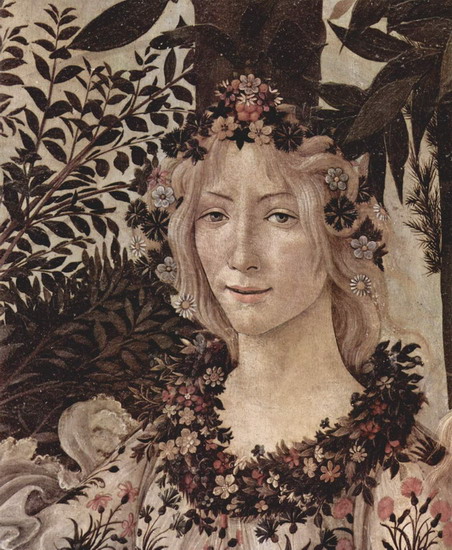 Боттичелли (Botticelli) Сандро (наст. Алессандро Ф: Весна. Деталь. Флора