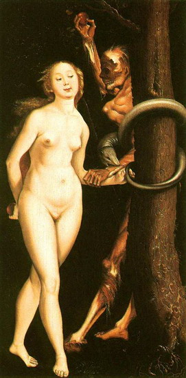 Бальдунг Ганс (прозвище Грин) : Ева, змея и смерть
