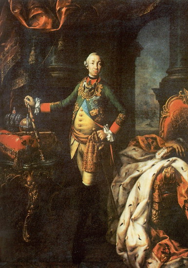 Антропов Алексей Петрович : Портрет императора Петра III