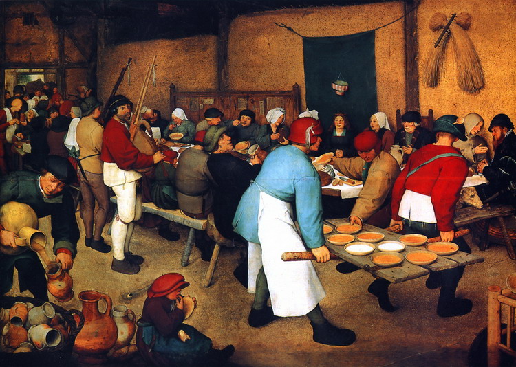 Брейгель (Breughel, Brueghel или Bruegel) Питер, С: Крестьянская свадьба