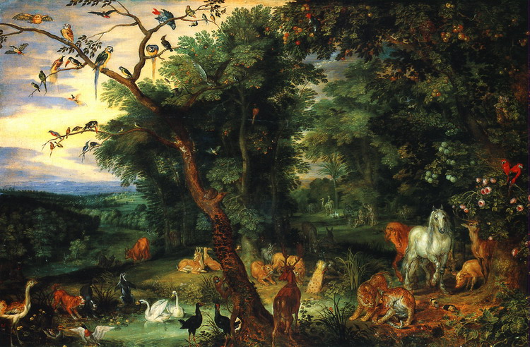 Брейгель (Breughel, Brueghel или Bruegel) Питер, С: Рай