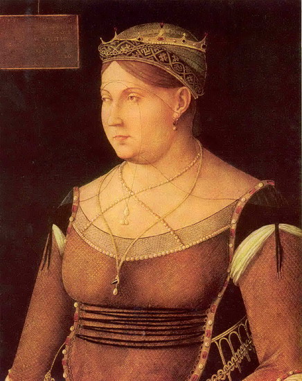 Беллини (Bellini) Джованни, также Джамбеллино : Портрет Катарины Корнаро
