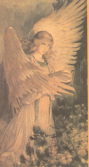 Васнецов Виктор Михайлович : Ангел со светильником