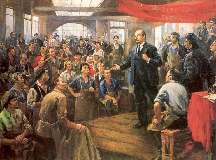 Налбандян Дмитрий Аркадьевич : Выступление Ленина перед рабочими завода АМО 28 июня 1918 года