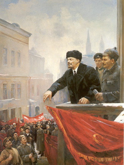 Налбандян Дмитрий Аркадьевич : Выступление Ленина с балкона Моссовета в 1919 году