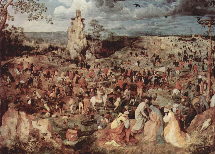 Брейгель (Breughel, Brueghel или Bruegel) Питер, С: Восхождение на Голгофу. Вариант
