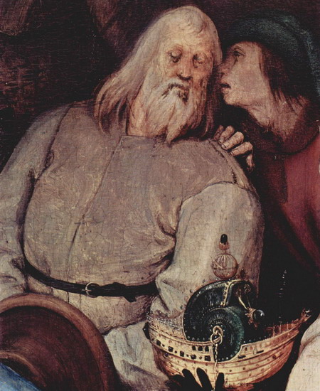 Брейгель (Breughel, Brueghel или Bruegel) Питер, С: Поклонение волхвов. Фрагмент 2