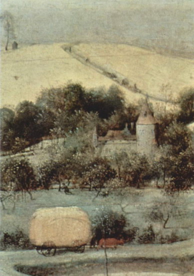 Брейгель (Breughel, Brueghel или Bruegel) Питер, С: Серия Месяцы. Август. Фрагмент 2