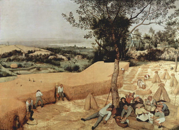 Брейгель (Breughel, Brueghel или Bruegel) Питер, С: Серия Месяцы. Август