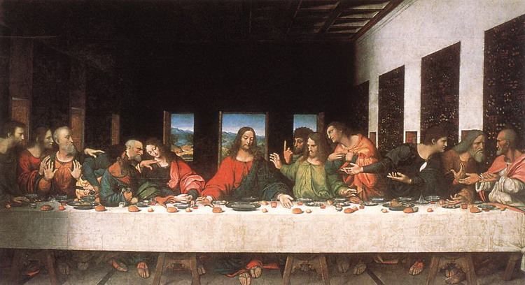 Да Винчи Леонардо: Тайная вечеря