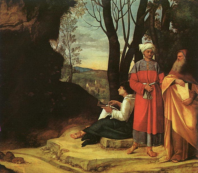 Джорджоне (Giorgione) (наст. имя и фам. Джорджо Ба: Три философа