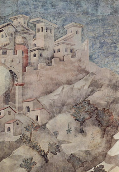 Джотто ди Бондоне (Giotto di Bondone) : Жизнь Св.Франциска Ассизского. Фрагмент