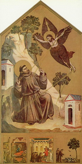 Джотто ди Бондоне (Giotto di Bondone) : Стигматизация Св.Франциска