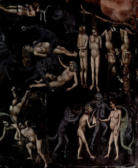 Джотто ди Бондоне (Giotto di Bondone) : Страшный суд. Фрагмент