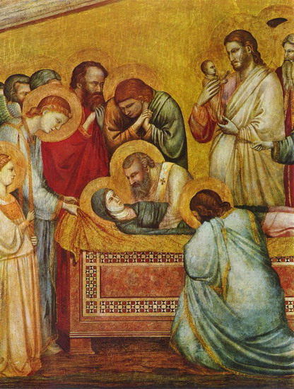 Джотто ди Бондоне (Giotto di Bondone) : Успение Богородицы