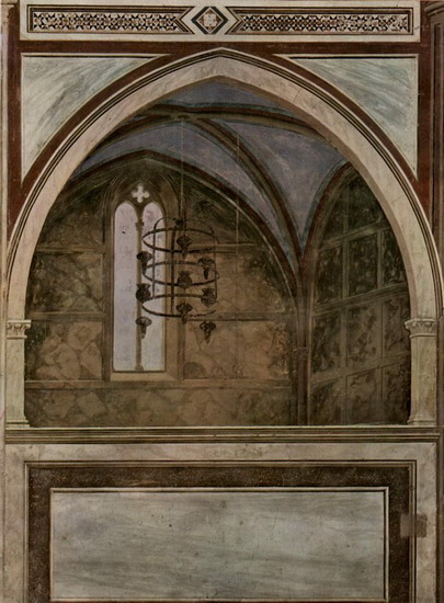 Джотто ди Бондоне (Giotto di Bondone) : Фреска капеллы Арена в Падуе. Фрагмент