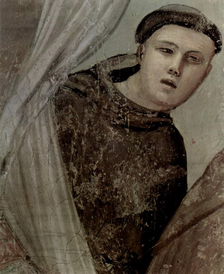 Джотто ди Бондоне (Giotto di Bondone) : Явление фра Августино перед епископом