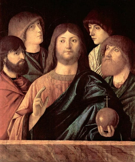 Карпаччо Витторио: Спаситель и четыре апостола