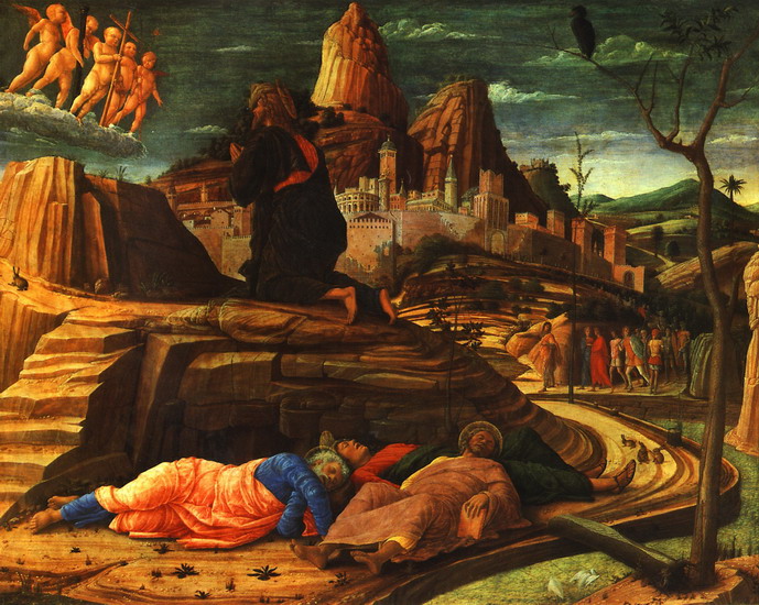 Мантенья (Mantegna) Андреа: Моление о чаше