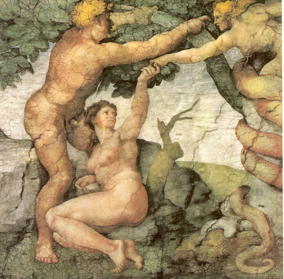 Микеланджело Буонарроти (Michelangelo Buonarroti) : Грехопадение