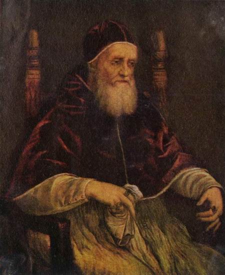 Рафаэль (наст. имя Рафаэлло Санти) (Raffaello Sant: Портрет папы Юлия II