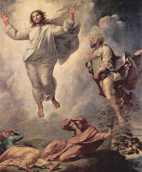 Рафаэль (наст. имя Рафаэлло Санти) (Raffaello Sant: Преображение Христово. Фрагмент