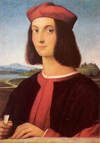 Рафаэль (наст. имя Рафаэлло Санти) (Raffaello Sant: Портрет юноши. Пьетро Бембо