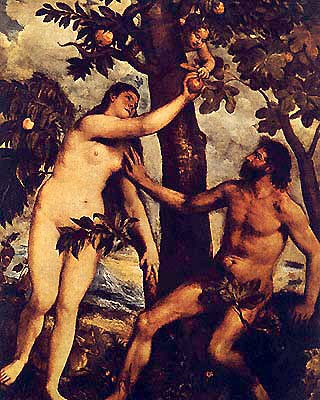 Тициан (Тициано Вечеллио) (Tiziano Vecellio): Грехопадение 2