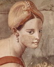 Бронзино (Bronzino) Аньоло : Капелла Элеоноры Толедской. Переход израильтян через Красное море. Деталь 4