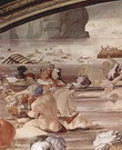 Бронзино (Bronzino) Аньоло : Капелла Элеоноры Толедской. Переход израильтян через Красное море. Фрагмент
