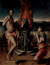 Бронзино (Bronzino) Аньоло : Пигмалион и Галатея