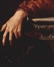 Бронзино (Bronzino) Аньоло : Портрет Бартоломео Панчиатики Деталь 1