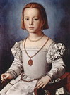 Бронзино (Bronzino) Аньоло : Портрет Биа Медичи, дочери Козимо I Медичи