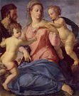 Бронзино (Bronzino) Аньоло : Святое семейство