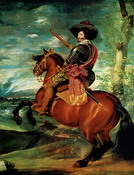 Веласкес  Родригес де Сильва Веласкес (Rodrigez de: Конный портрет Гаспара Гусмана, герцога Оливареса