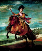 Веласкес  Родригес де Сильва Веласкес (Rodrigez de: Конный портрет принца Балтазара Карлоса