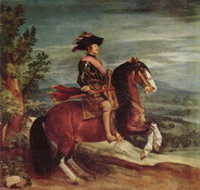 Веласкес  Родригес де Сильва Веласкес (Rodrigez de: Конный портрет Филиппа IV