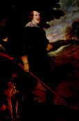Веласкес  Родригес де Сильва Веласкес (Rodrigez de: Портрет Филиппа IV в охотничьей одежде