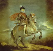 Веласкес  Родригес де Сильва Веласкес (Rodrigez de: Филипп II верхом на коне