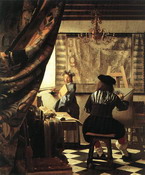 Вермер Делфтский (Vermeer van Delft) Ян : Аллегория живописи