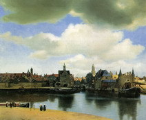 Вермер Делфтский (Vermeer van Delft) Ян : Вид Делфта