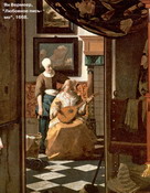 Вермер Делфтский (Vermeer van Delft) Ян : Любовное письмо2